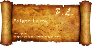 Pelger Laura névjegykártya